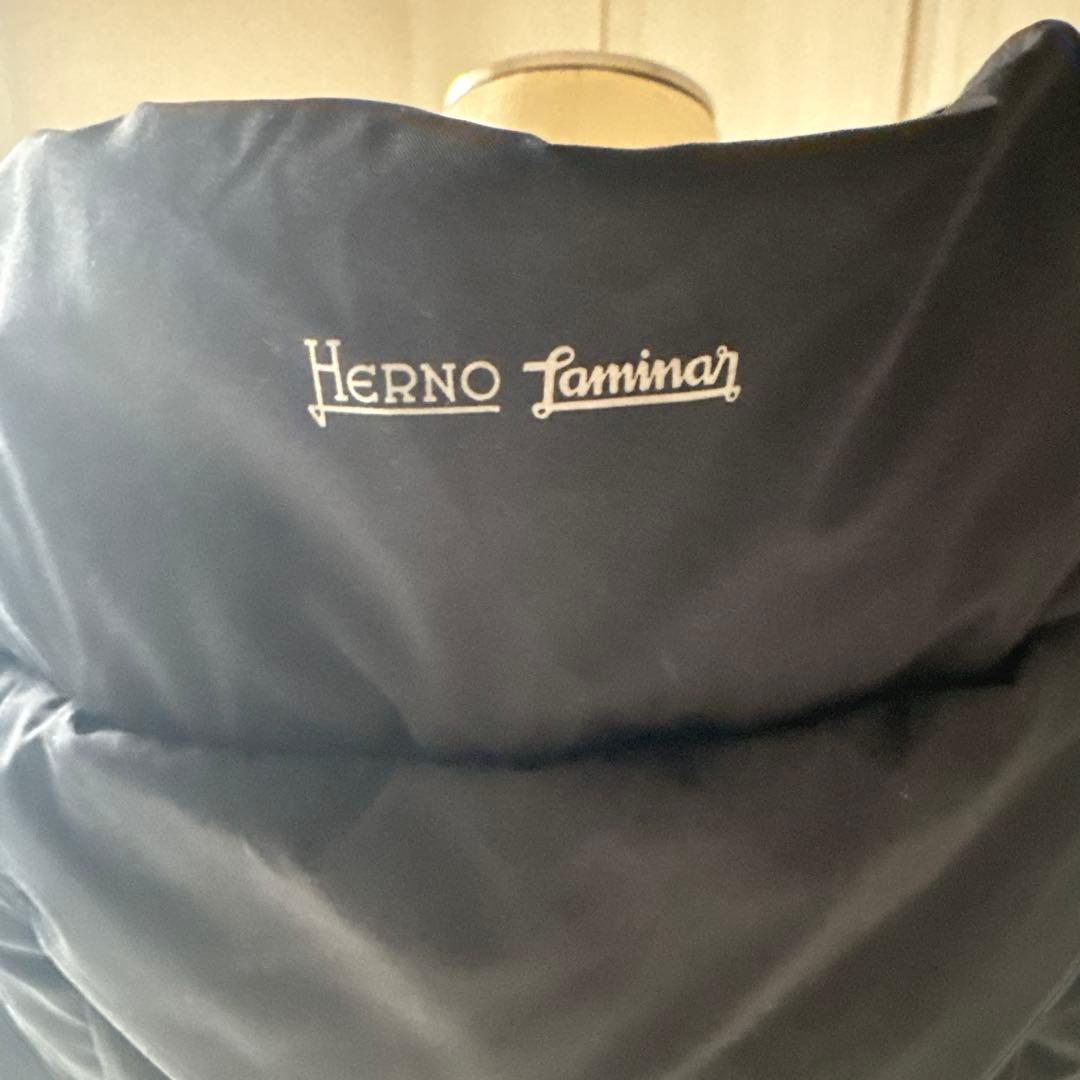 美品ヘルノ☆ダウンベスト黒38