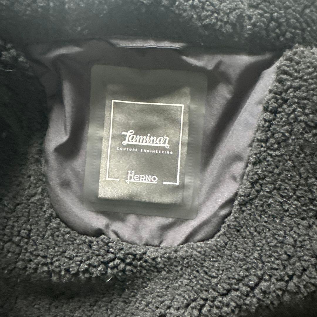 美品ヘルノ☆ダウンベスト黒38