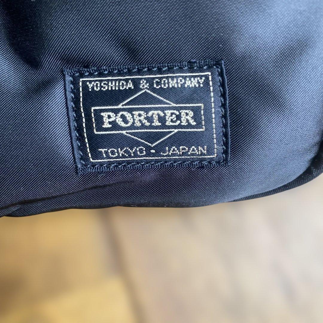HEAD PORTER ブラックボストンバッグ