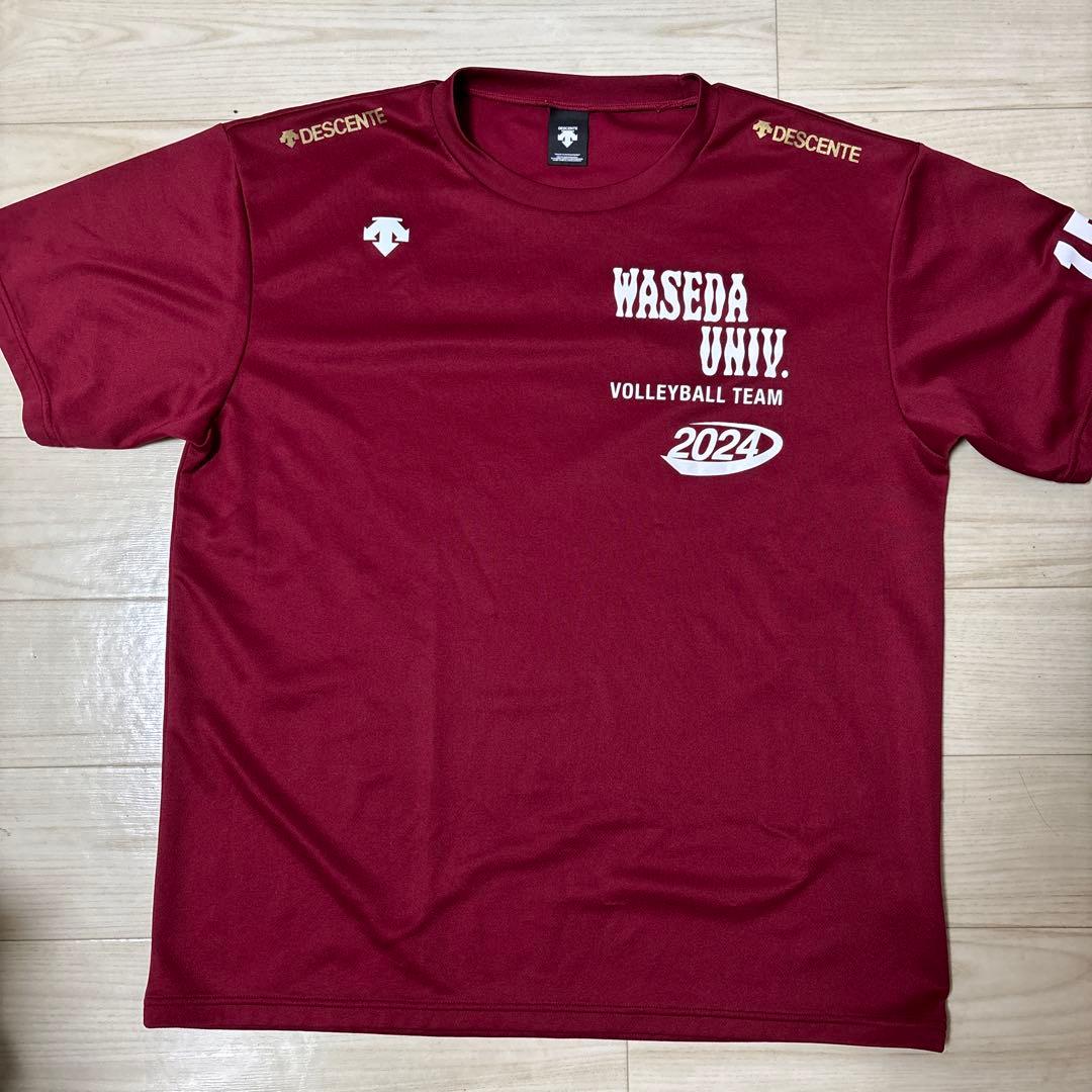 早稲田大学バレーボールチームウェア 2024