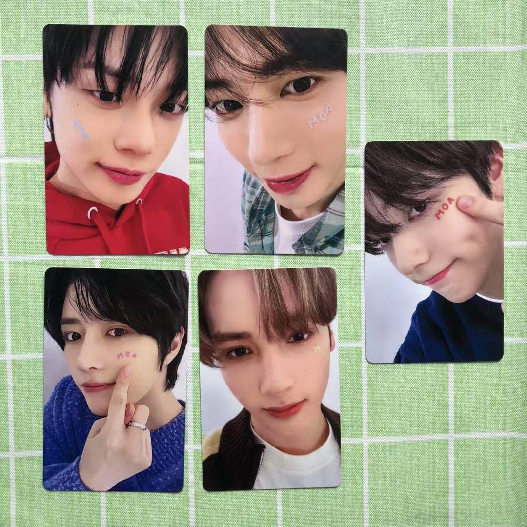 TXT 日本 ペンミ 会場限定 MOAZONE トレカ 全員5枚