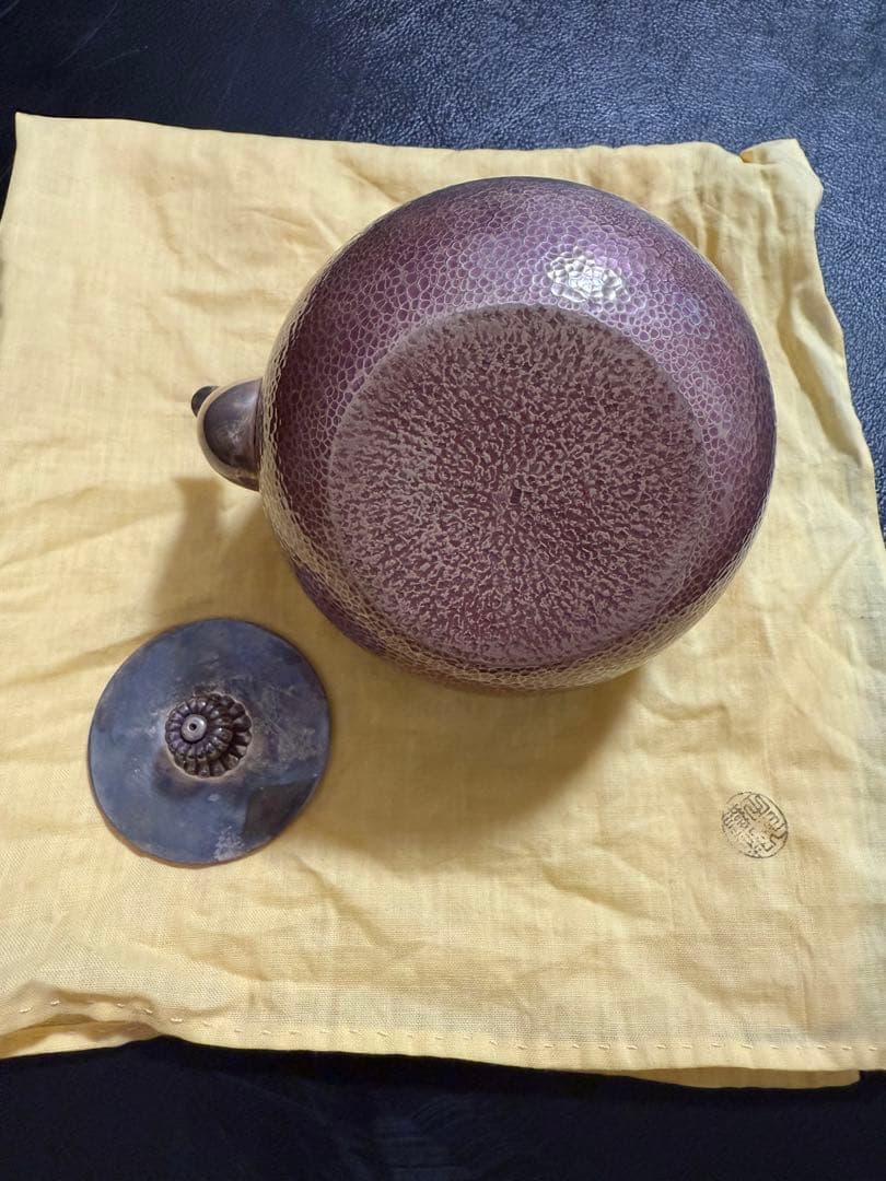 純銀製 湯沸 銀瓶 煎茶道具