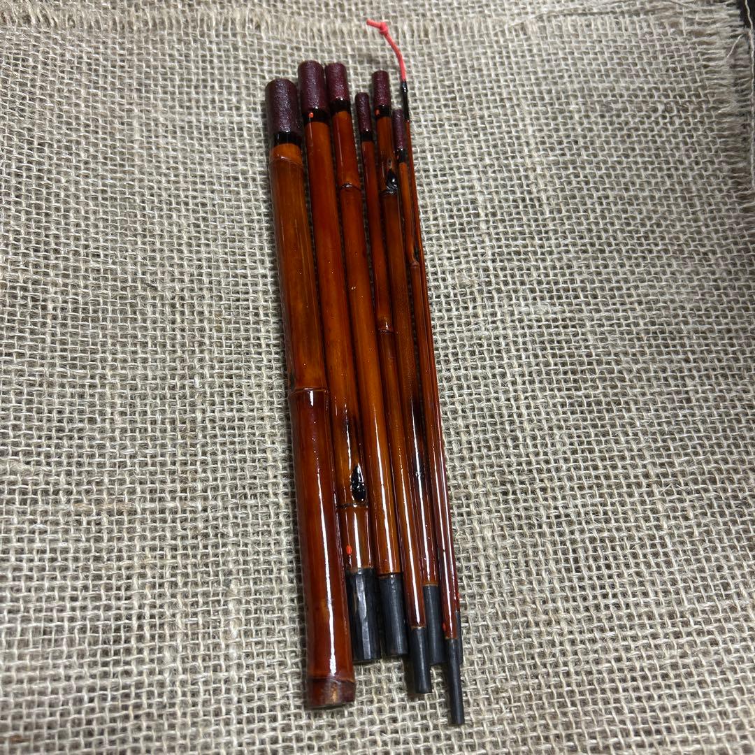 【ハンドメイド】竹竿　タナゴ竿　4尺　仕掛けSET