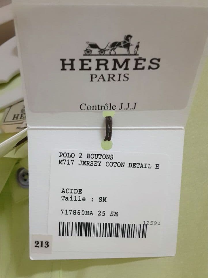 エルメスポロシャツ HERMESポロシャツ 新品未使用品