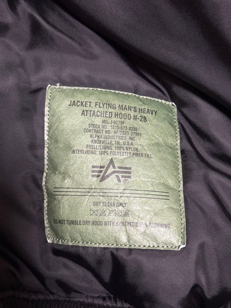 XLARGE × ALPHAINDUSTRIES MA-1ジャケット