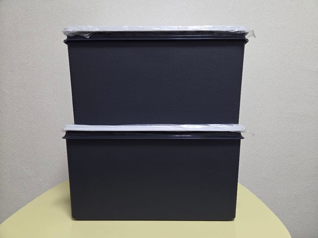 ☆値下中☆【新品・未使用】タッパーウェア ディープスーパーケース 2個セット