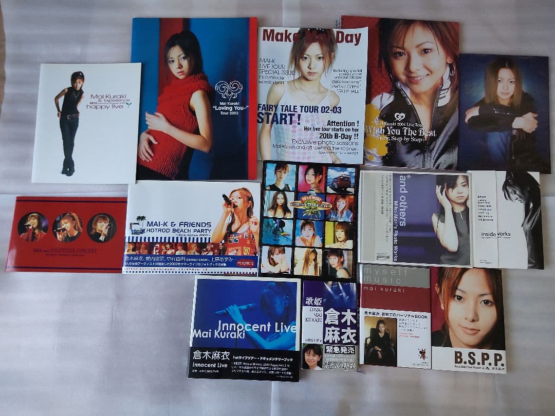 倉木麻衣 ライブ パンフレット 写真集 ドキュメンタリー パーソナルブック など