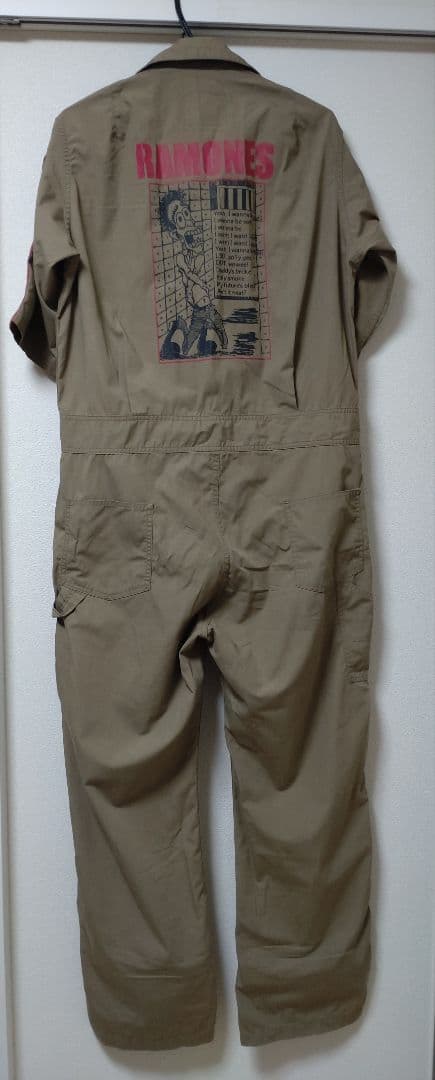 ヒステリックグラマー　ラモーンズ　つなぎ　オールインワン