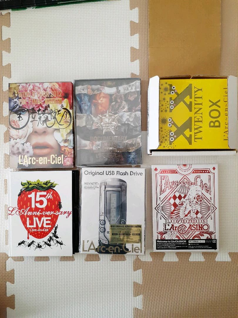 L'Arc～en～Ciel　アルバム・CD・DVDセット※バラ売り不可