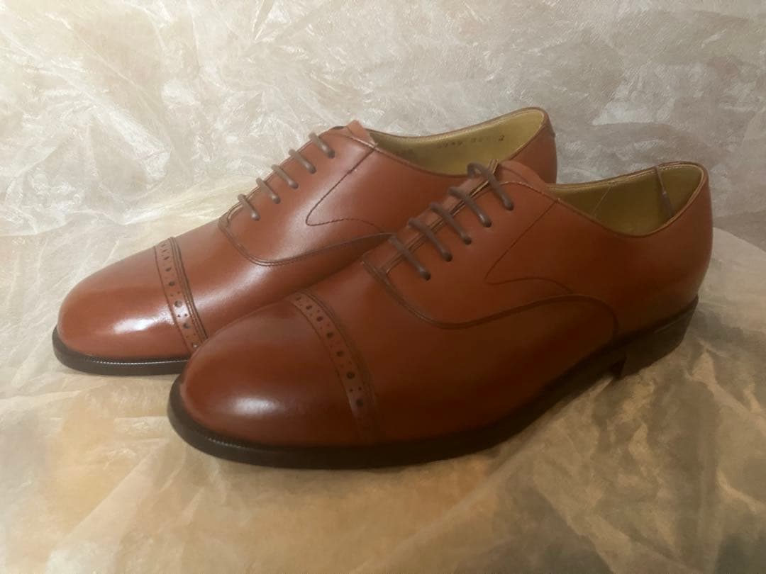 【未使用品】❤️値下❤️REGALブラウン レザー ドレスシューズ 24.5cm
