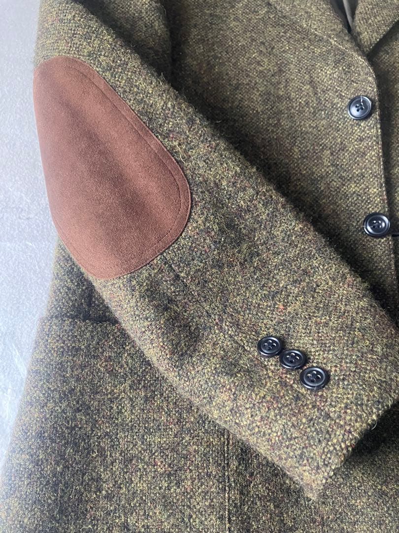 jpress シェットランドツイードジャケット　サイズL