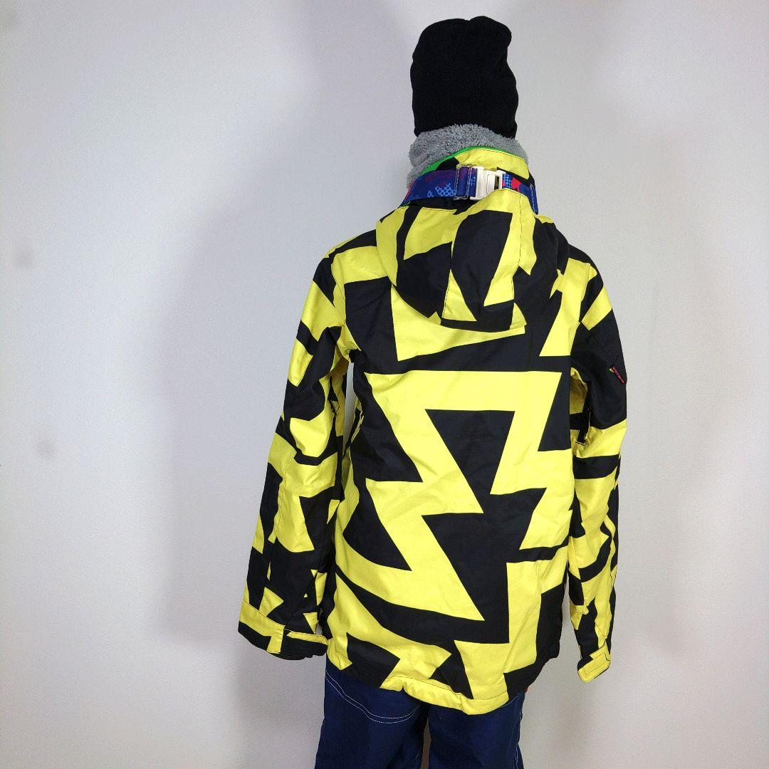 レディース　L　スキー　スノーボードウェア　上下セット　イエロー　黒　ネイビー