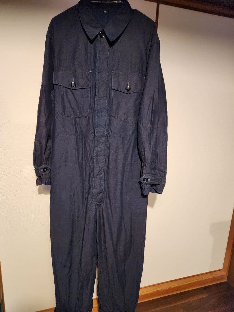 本日限定SALE♥️45Rインディゴコットンオールインワン