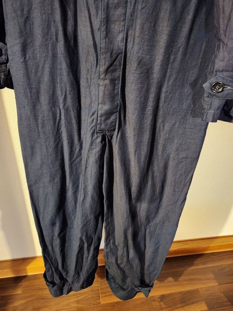 本日限定SALE♥️45Rインディゴコットンオールインワン