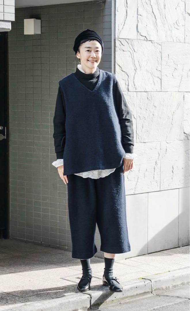 ゆうたん。今季 ネストローブ クォーターフェイスエプロンベスト