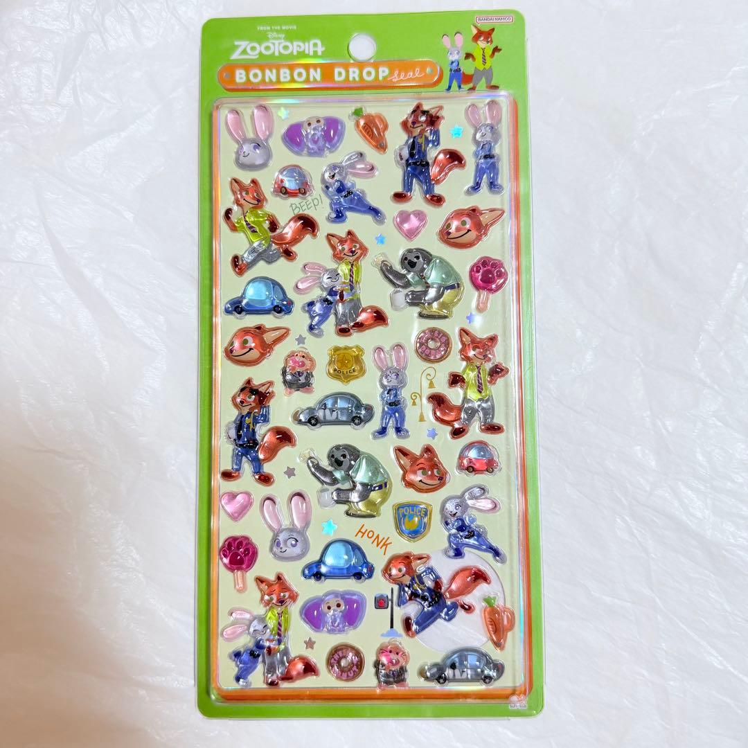 p*＊様 国内正規品　ディズニー　ボンボンドロップシール　7枚セット　プリンセス