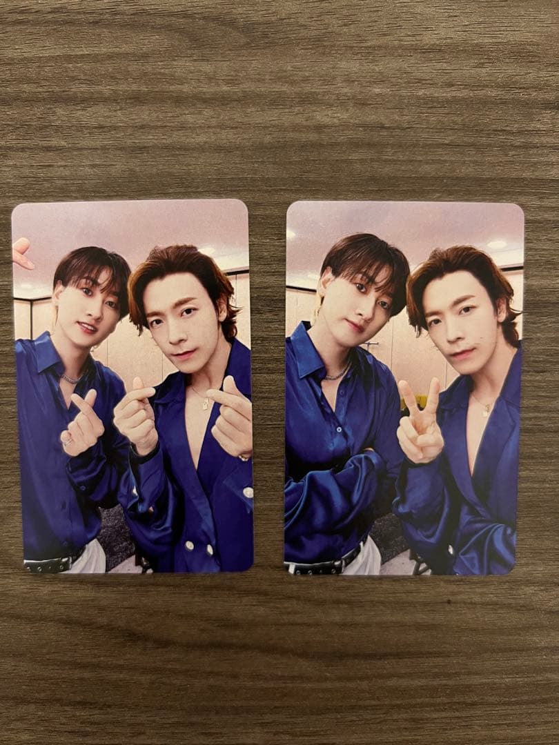 Super junior D&E　ウニョク　ドンへ　タイ来場者限定トレカ