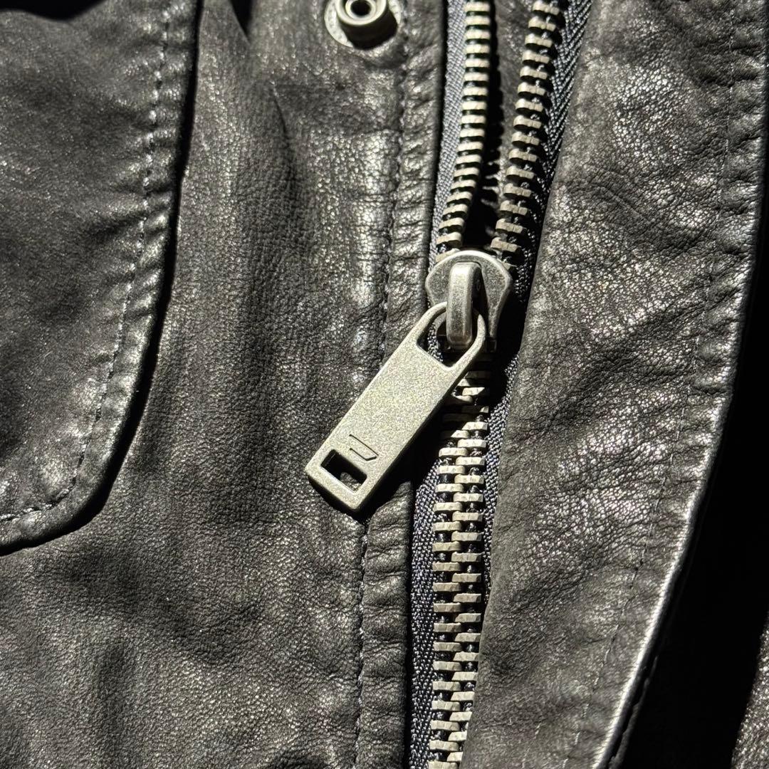ジャケット・アウター Dark Wear old diesel leather jacket