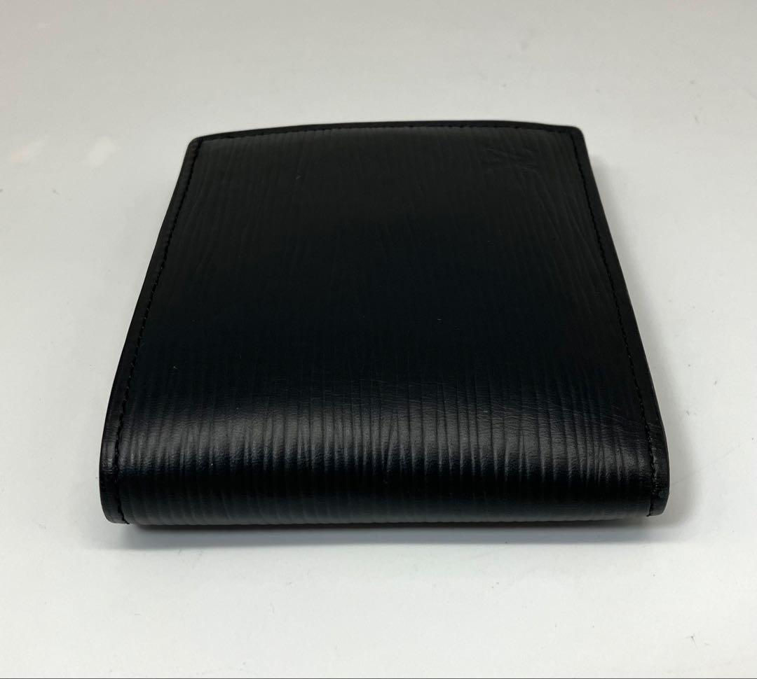 ⭐️ 新型 極美品 ルイ・ヴィトン エピ マルコ 二つ折り財布 ブラック 鑑定済