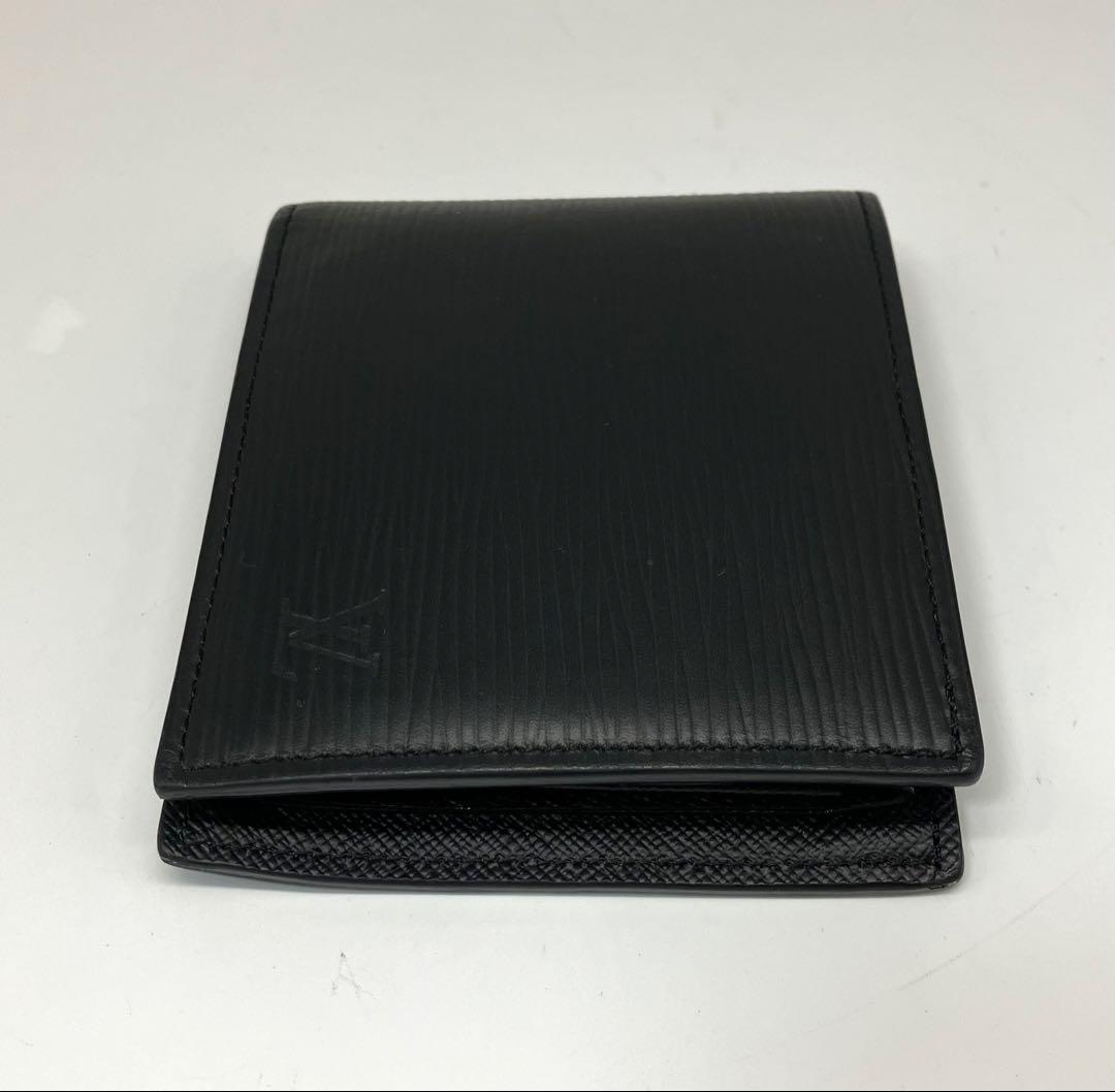 ⭐️ 新型 極美品 ルイ・ヴィトン エピ マルコ 二つ折り財布 ブラック 鑑定済