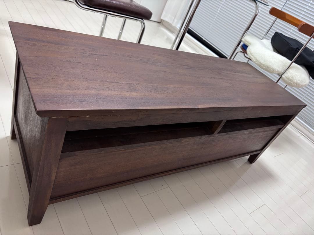 ローボード テレビ台 テレビボード 木製 ヴィンテージ 摘み 取っ手