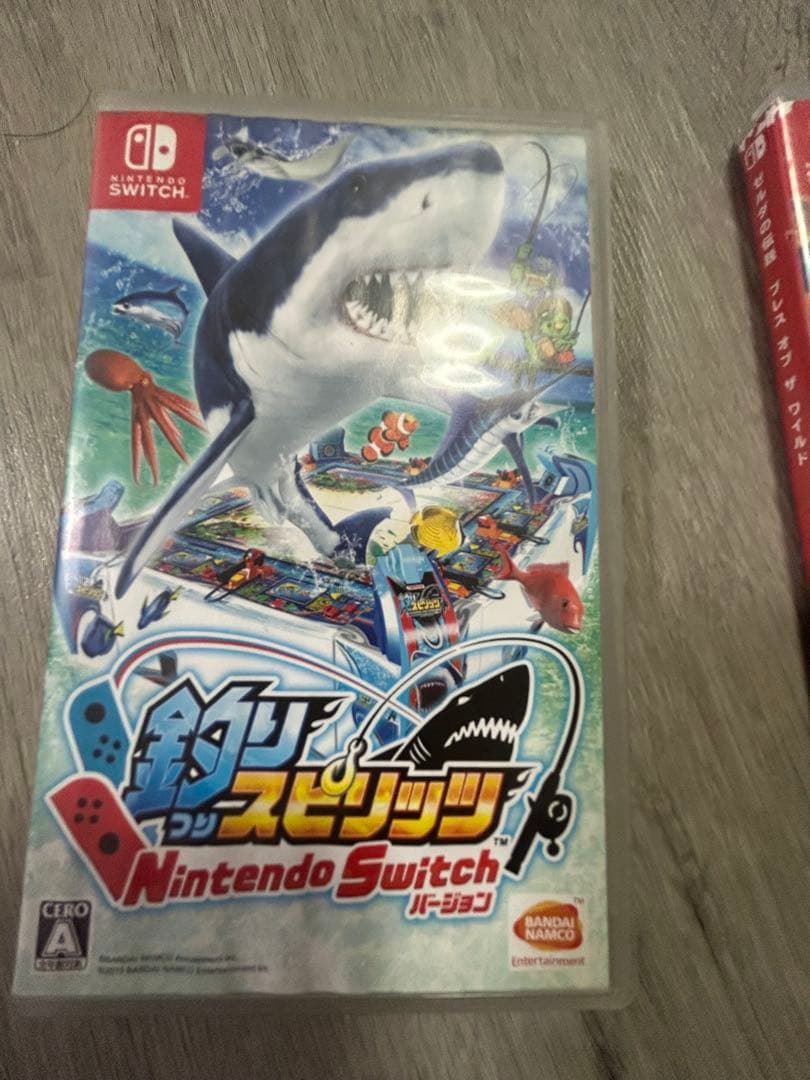 釣りスピリッツ ゼルダの伝説 スーパーマリオオデッセイ セット