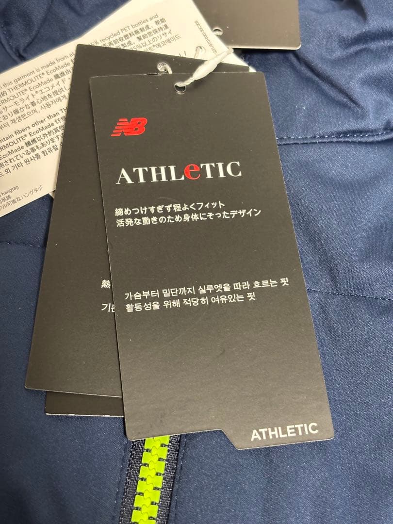 ニューバランス ゴルフ 中綿ブルゾン ジャケット ウェア Lサイズ 新品