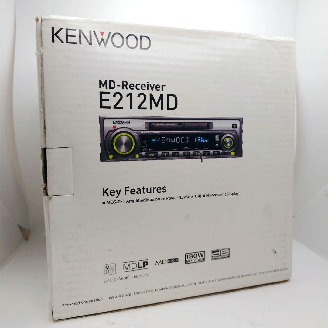 当時物 カーオーディオ 希少 ケンウッド E212MD MDLP対応