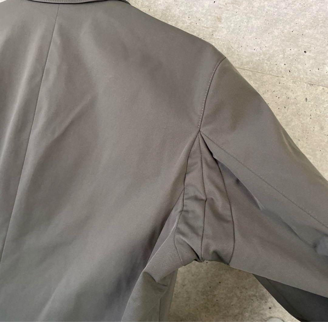 【美品】DESCENTE グレー スリムフィット セットアップ