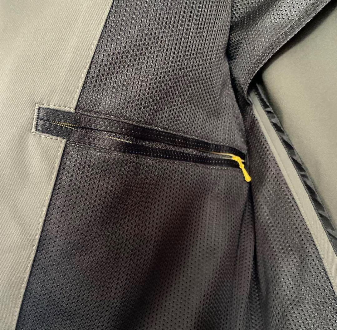 【美品】DESCENTE グレー スリムフィット セットアップ