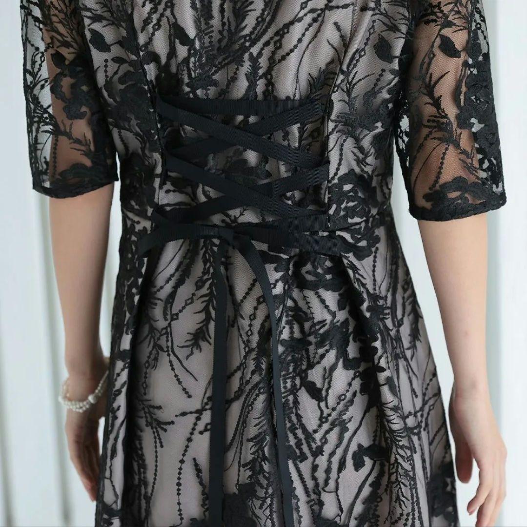 極美品　haremode　ドレス　ワンピース　結婚式　オケージョン　二次会