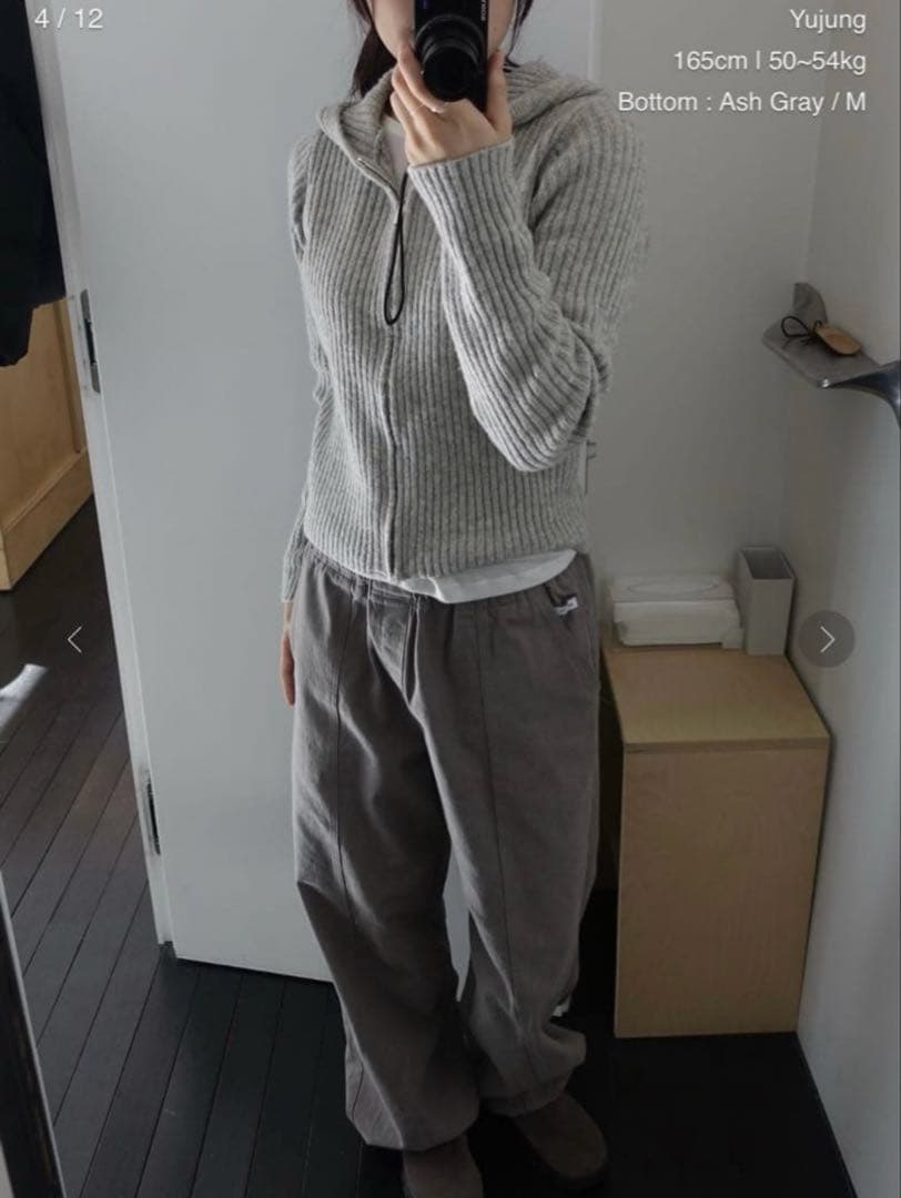 新品タグ付きohotoro Brushed Slice Cargo Pants