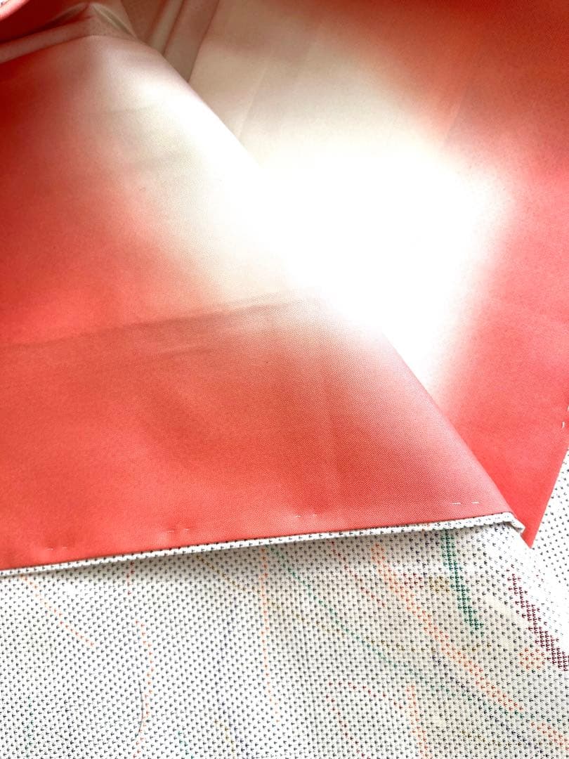 大島紬　白大島　露芝　つゆしば　 9マルキ　未使用