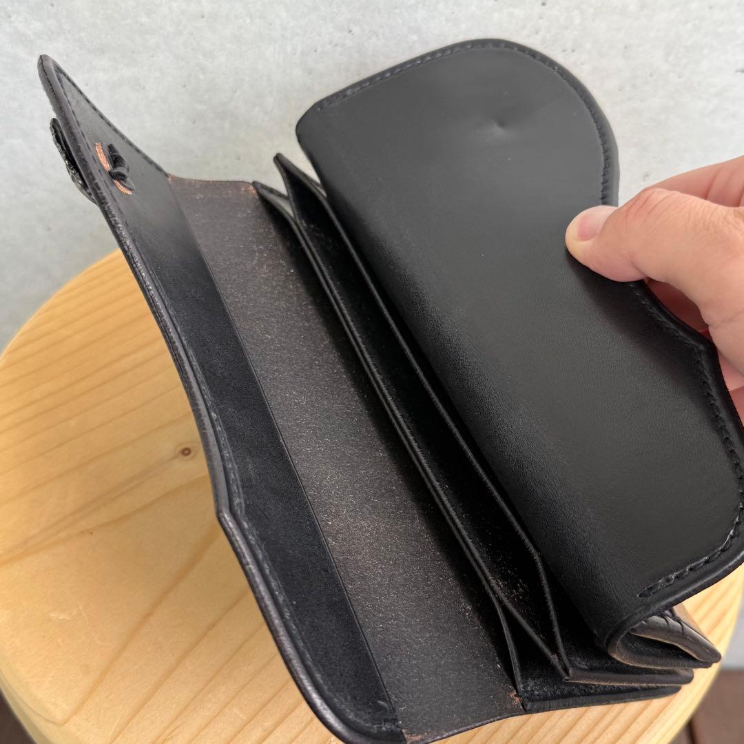 Mt.hill マウントヒル レザー 牛革 財布 黒 新品 未使用