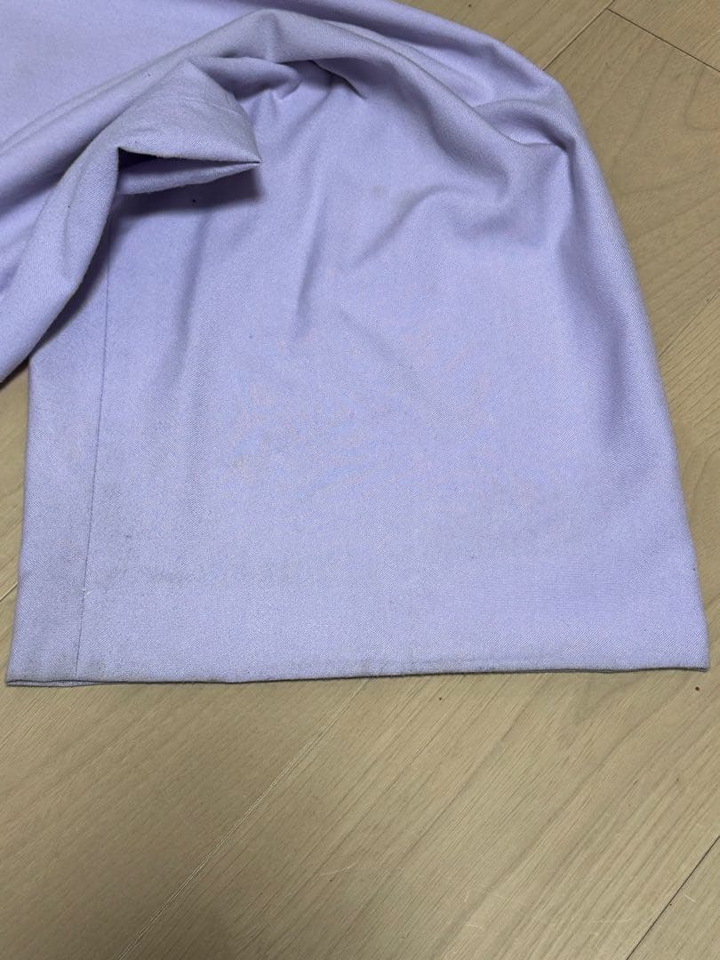 Smokey Joe's 極太 スラックス ワイドスラックス　ラベンダー W36