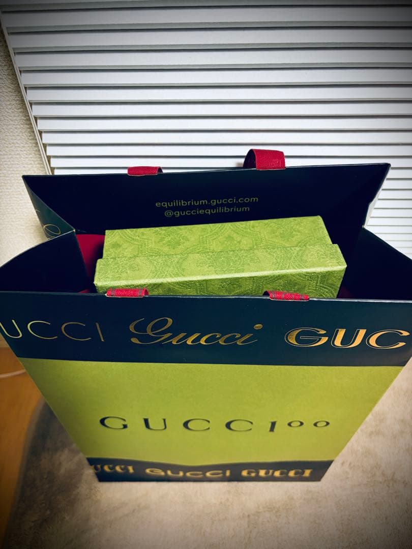 GUCCI マフラー GG ロゴ　ジャガード　メタリック　ウール　リバーシブル