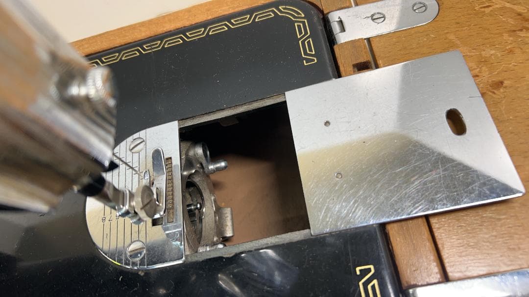 SINGER製　足踏みミシン　191U　通電○　レトロ