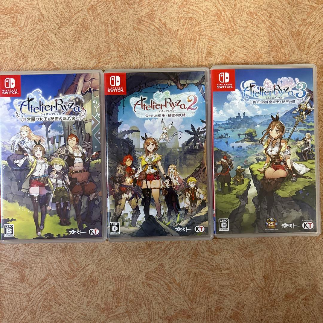 switch ライザのアトリエ 1・2・3 セット