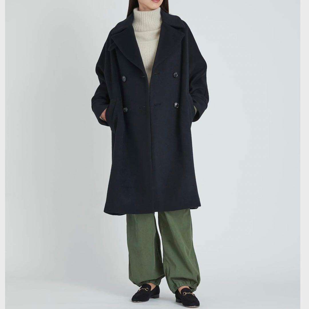 【TICCA】元値68,200円✨ロングコート チェスターコート アウター 黒