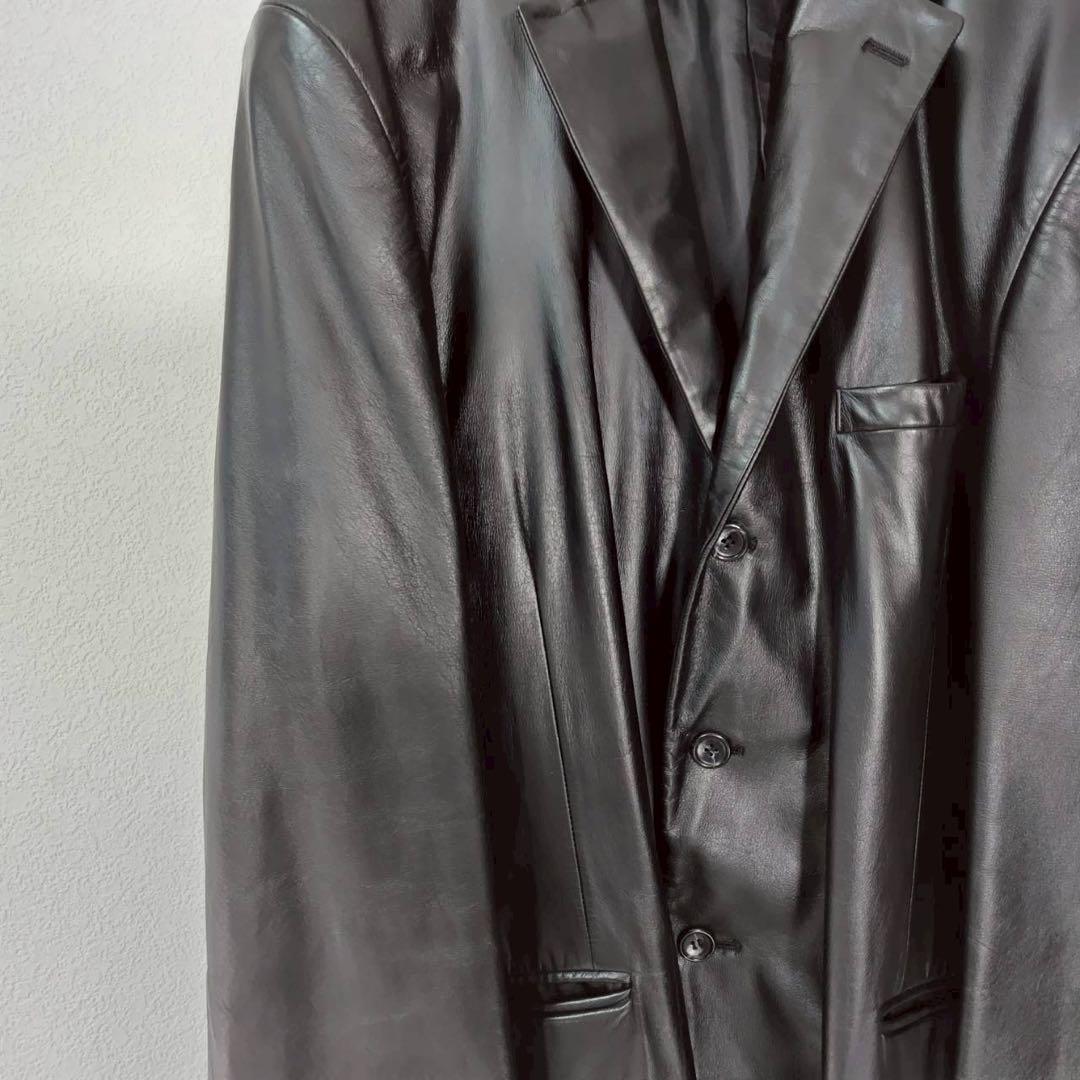 美品に近い A.A.R. レザージャケットTXL 牛皮 ロングコート