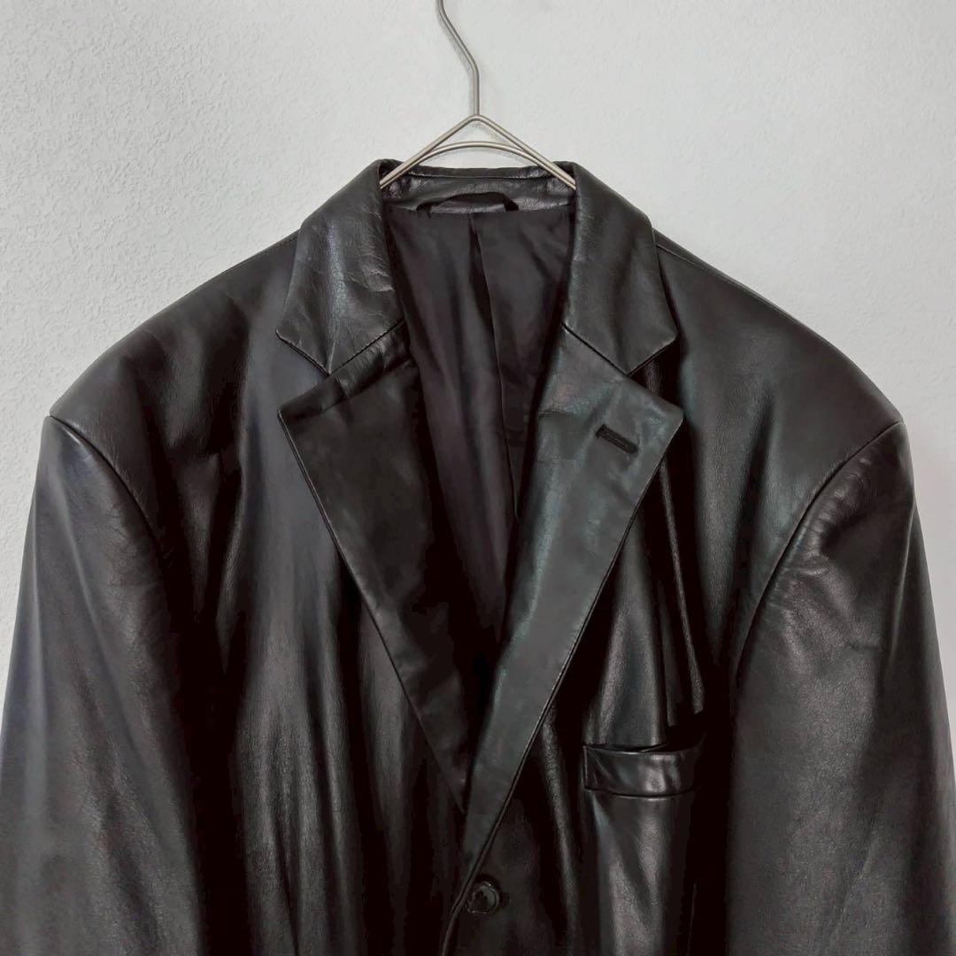 美品に近い A.A.R. レザージャケットTXL 牛皮 ロングコート