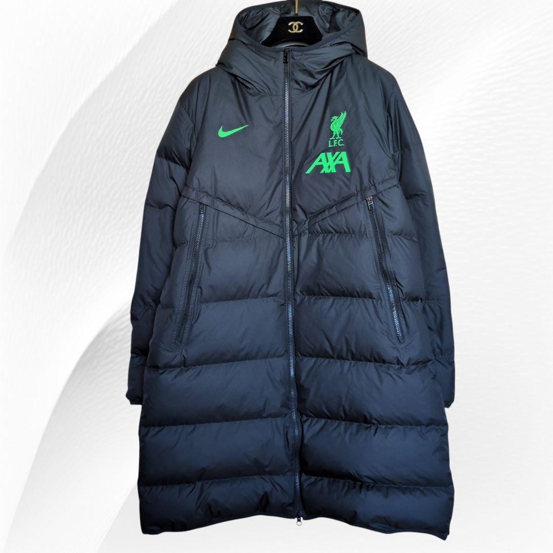 【美品】Nike ナイキ Liverpool FC ベンチコート ブラック L