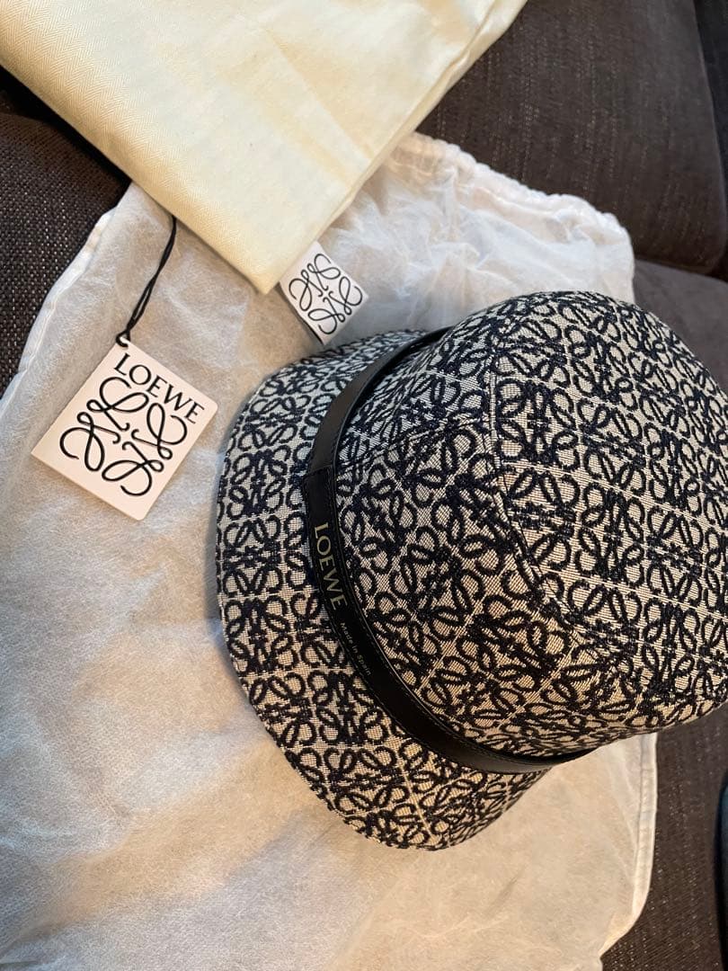 LOEWE アナグラム　バケットハット 保存袋付き