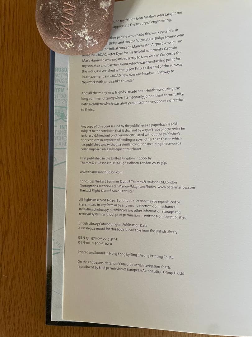 稀覯本　コンコルド最後の夏　Concorde The Last Summer