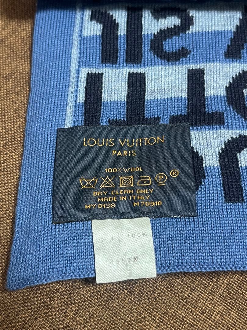 ルイヴィトン マフラー ウール エシャルプ LV スプリット