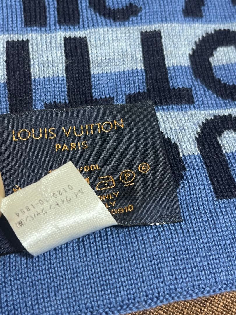 ルイヴィトン マフラー ウール エシャルプ LV スプリット