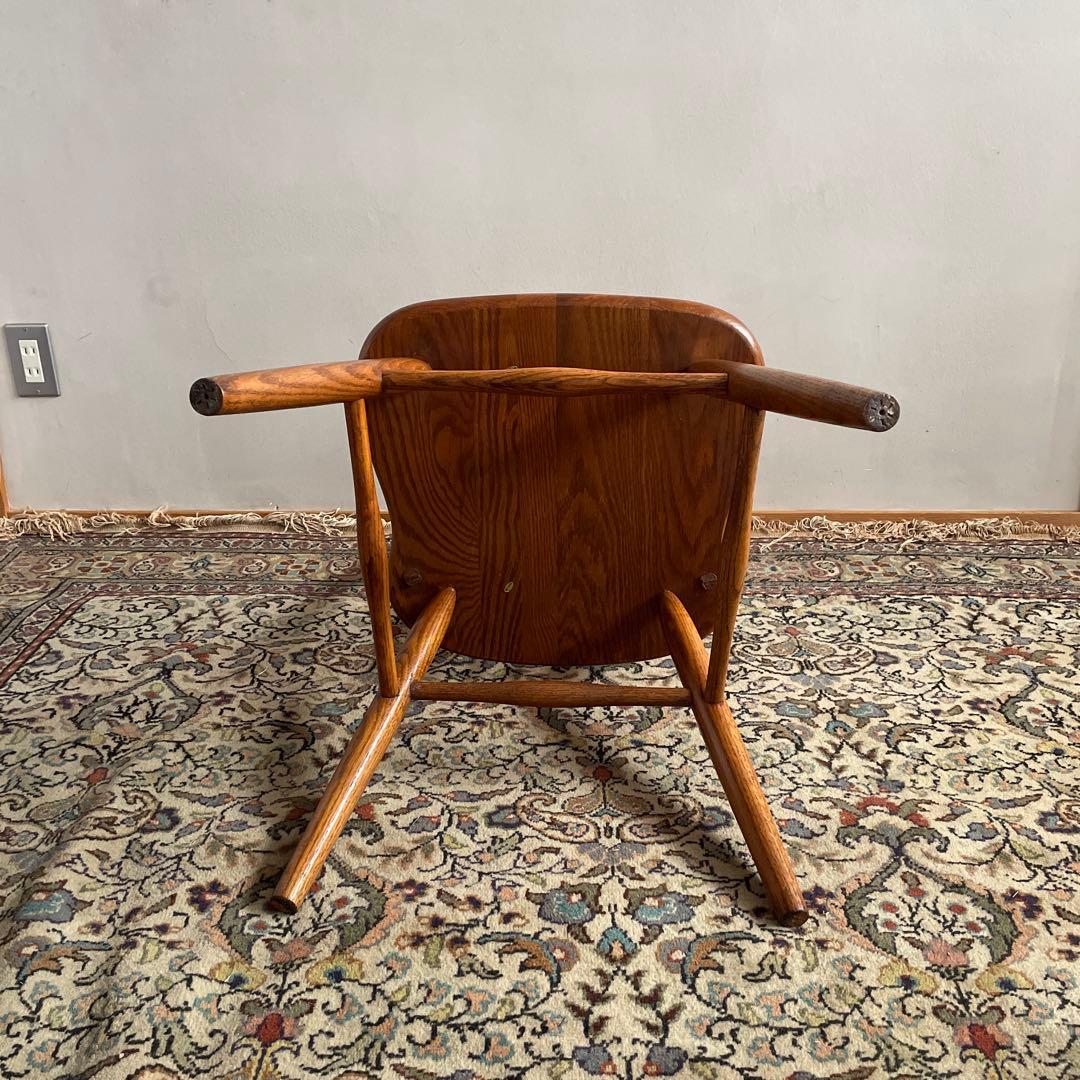 ④Shin Lee シンリー ダイニングチェア ウィンザーチェア　オーク材