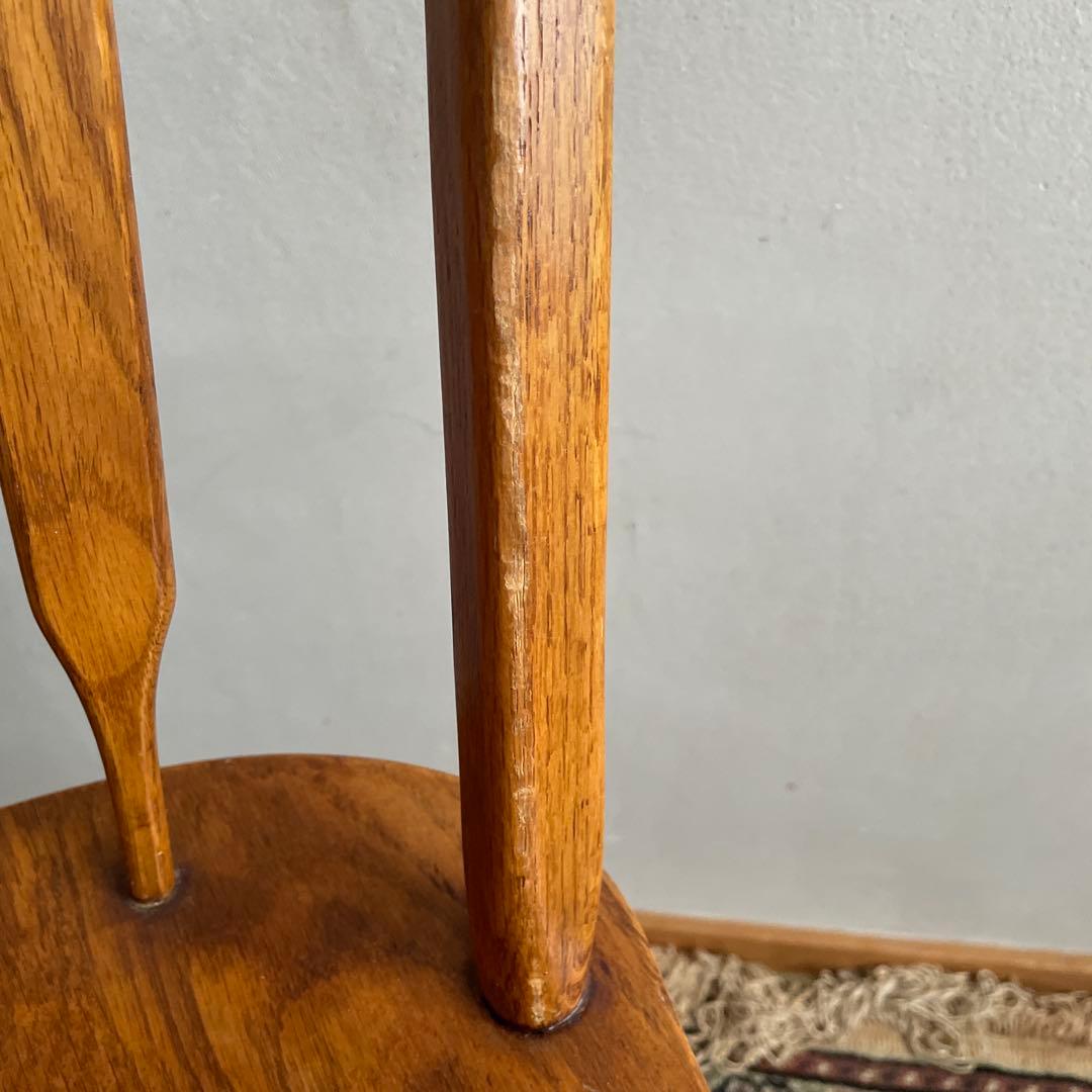 ④Shin Lee シンリー ダイニングチェア ウィンザーチェア　オーク材