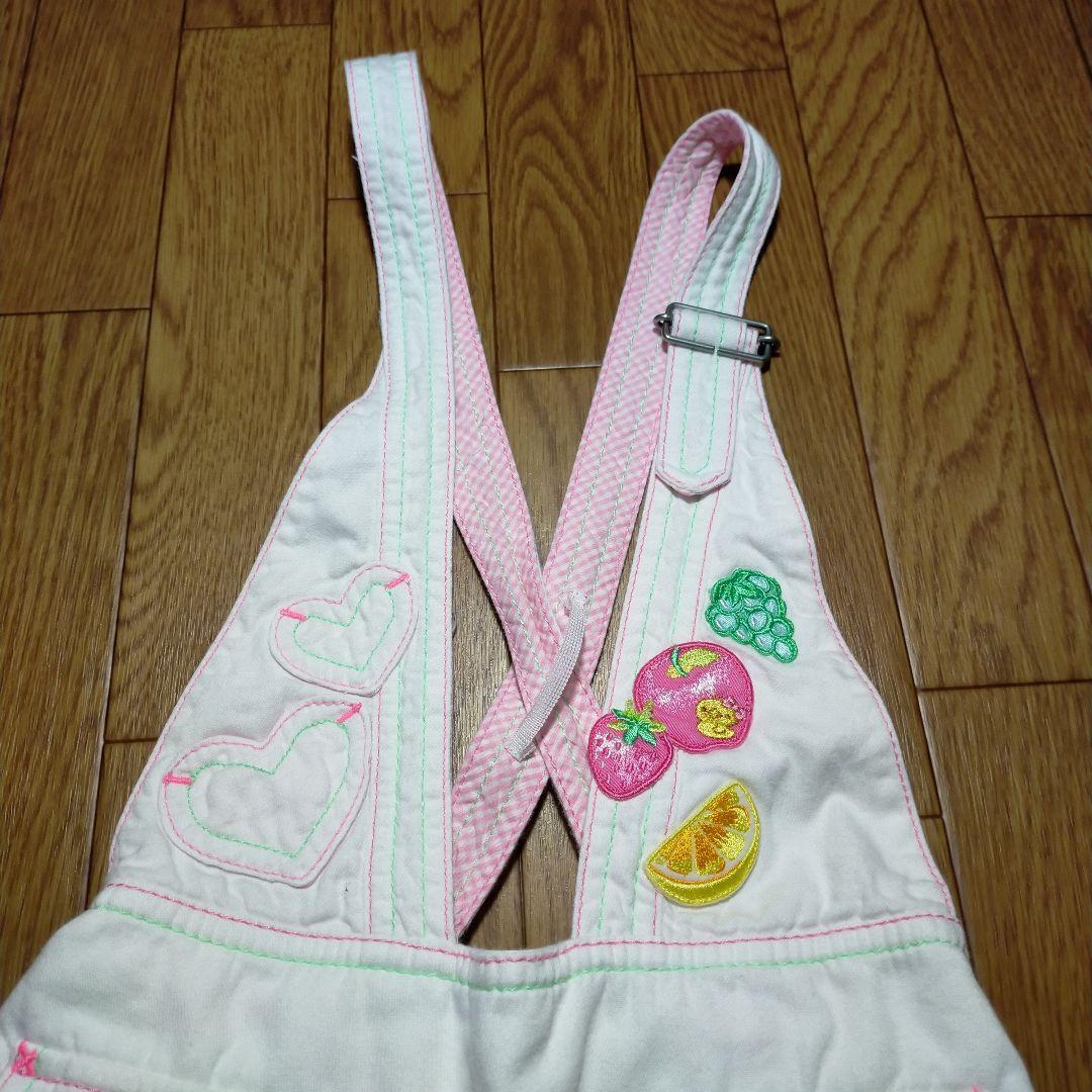 日*6様 レア！mezzopiano メゾピアノ　ジャンパースカート130　 ベ