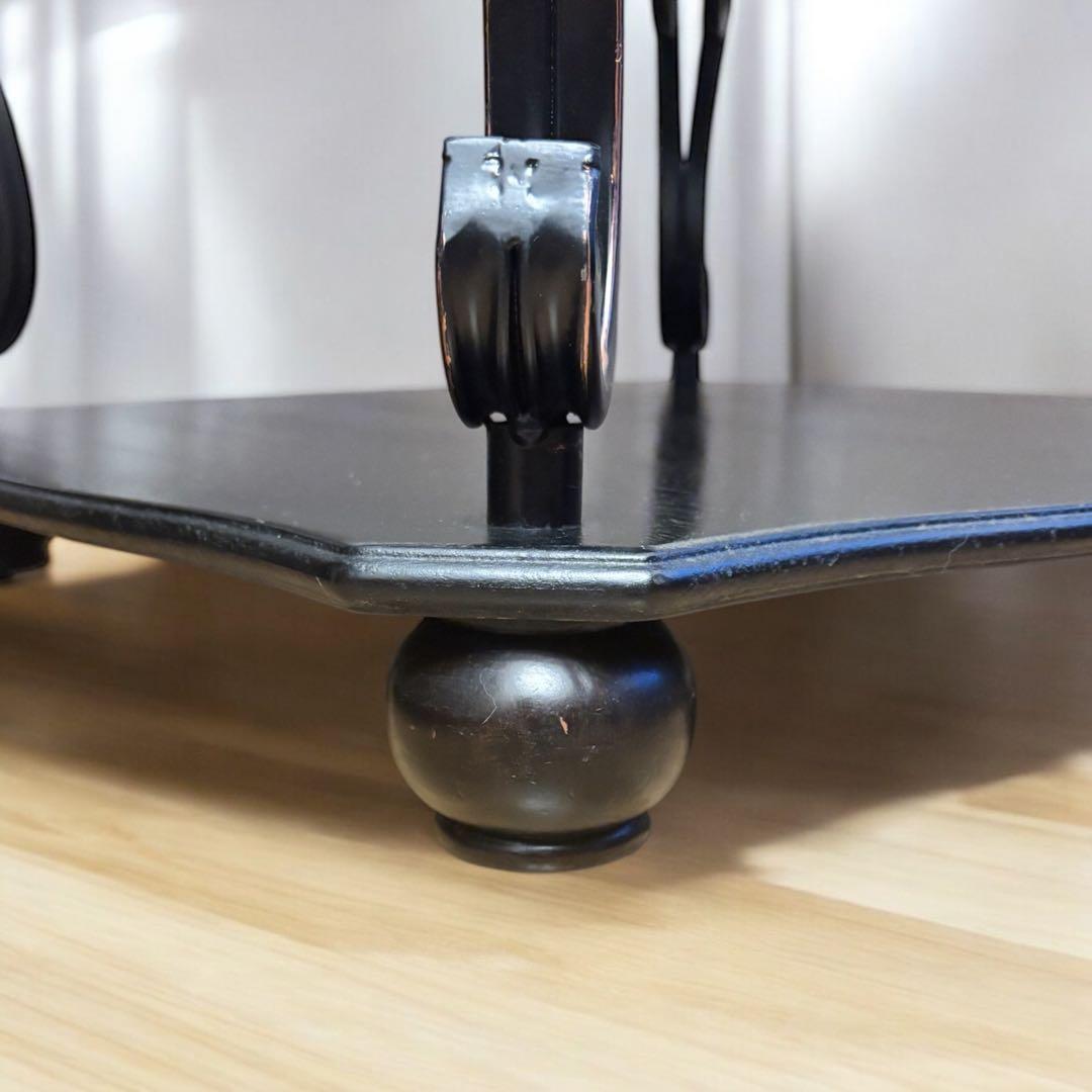 お*こ様 Ashley リビングダークブラウンのテーブル